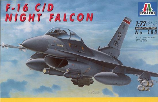 ITALERI F-16 C/D NIGHT FALCON