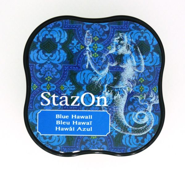 StazOn MIDI - Тампон за всякаква твърда или гланцирана повърхност - "Blue Hawaii"