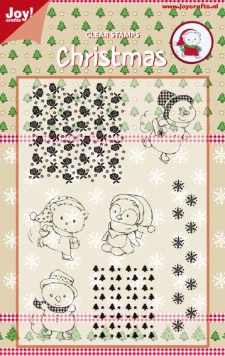CHRISTMAS by JOY Crafts STAMPS - Комплект печати 15х10.5см  0120