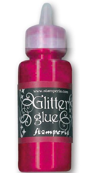 Glitter Glue,Stamperia -Брокат лепило за декорация 40 гр. - Rosa