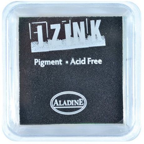 IZINK PAD PIGMENT - Среден тампон 4х4см - BLACK