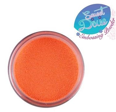 SD EMBOSS POWDER - Фина ембосинг пудра, Candy Poppy Orange