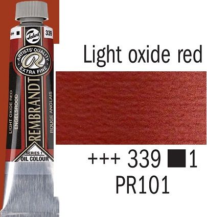 REMBRANDT Екстра Фини Маслени Бои 40 мл. - Light Oxide Red 1, № 339