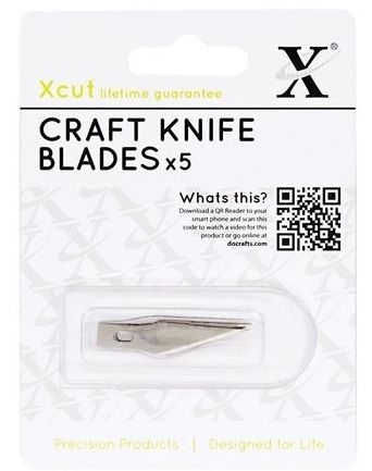 XCUT CRAFT KNIFE spare BLADES   - Ножове прецизен скалпел 5 бр 