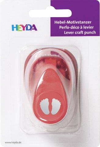 HEYDA Punch FEET 17mm - Дизайн пънч КРАЧЕТА