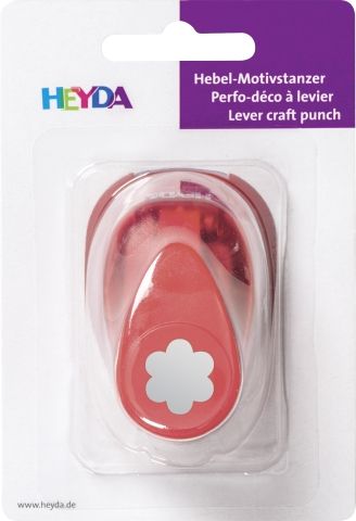 HEYDA Punch  17mm - Дизайн пънч ЦВЕТЧЕ 6 ЛИСТНО
