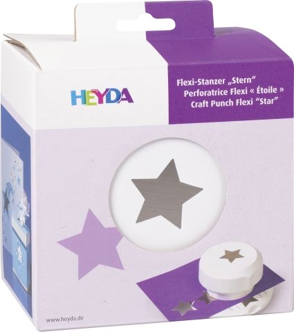HEYDA FLEXI Punch  40mm - Дизайн пънч STAR