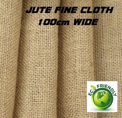 JUTE FIBRE CLOTH FINE - 100% ФИНА ЮТА ( ЗЕБЛО )  ширина 100см.