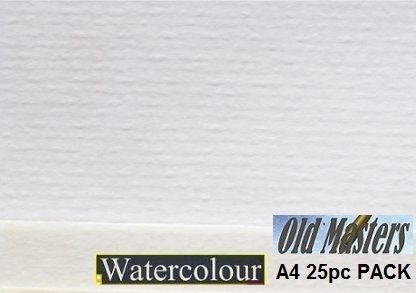 OLD MASTERS Watercolour PAPER 270g - АКВАРЕЛНA ХАРТИЯ 25л / A4
