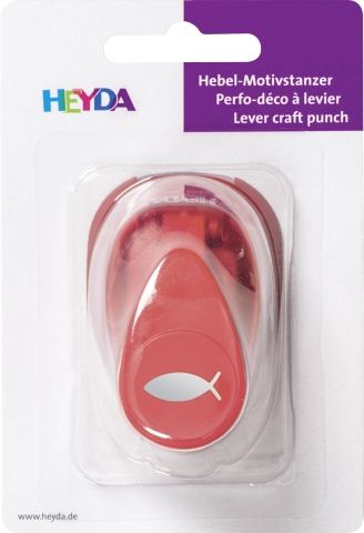 HEYDA Punch  17mm - Дизайн пънч РИБА S