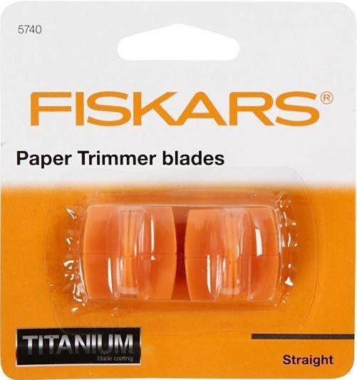 FISKARS TRIMMER Blades TITANIUM - 2br Резервни ТИТАНИЕВИ ножове за тример  fsk4153 (A3) и fsk9893 (A4)