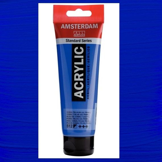 AMSTERDAM ACRYLIC - Акрилна боя за живопис 120 мл. - Ultramarine cobalt blue 512