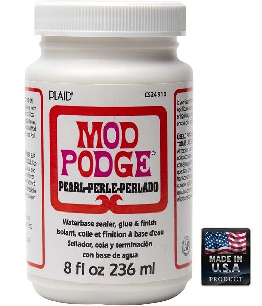 MOD PODGE PEARL, USA - ЛАК /лепило с перлен ефект 236 мл.