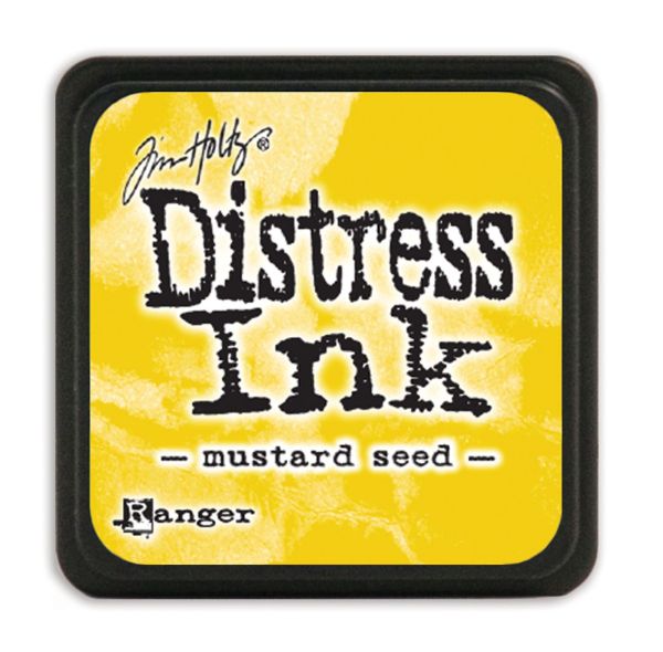 NEW MINI Distress ink pad by Tim Holtz - Тампон, "Дистрес" техника - Mustard seed