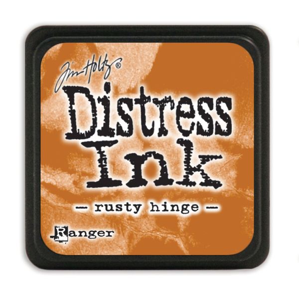NEW MINI Distress ink pad by Tim Holtz - Тампон, "Дистрес" техника - Rusty hinge