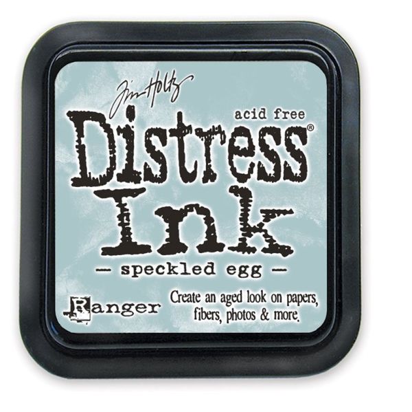 Distress ink pad by Tim Holtz - Тампон, "Дистрес" техника - Speckled egg