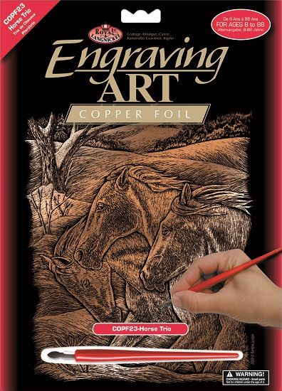 Engraving Art А4 - Картина за гравиране - медно фолио