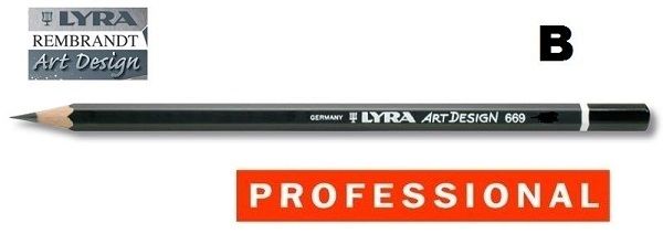 LYRA REMBRANDT ART DESIGN - Дизайнерски графитен молив B