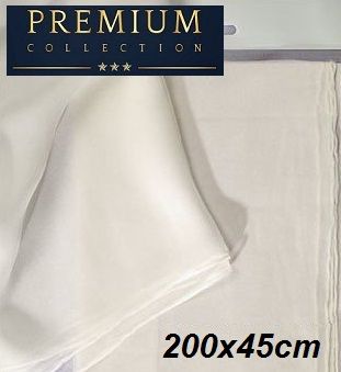 JAVANA SILK PONGE SCARF - Поръбен шал от естествена коприна 200 x 45 см.