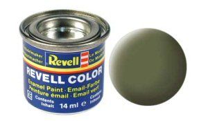 Емайл боя Revell - стандарт тъмно зелено мат 168