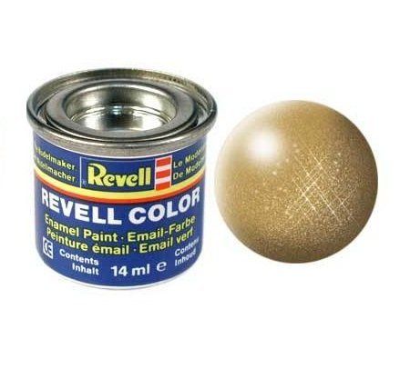Емайл боя Revell - златно металик 194