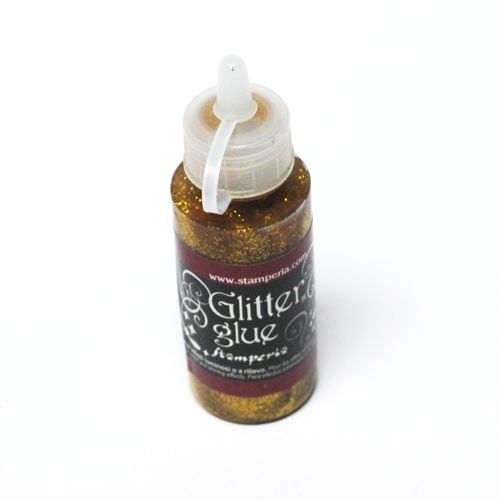 Glitter Glue,Stamperia -Брокат лепило за декорация 40 гр. - Rame