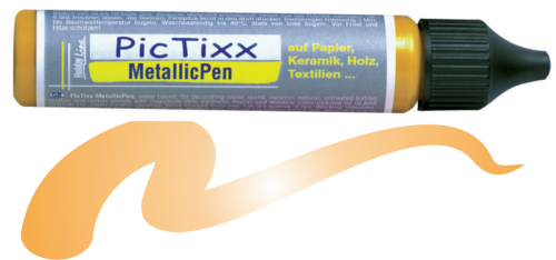 PIC TIXX- универсален контур металик 29мл. - Старо злато