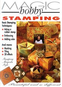 HOBBY MAGIC "Stamping Style Book" -Magenta USA