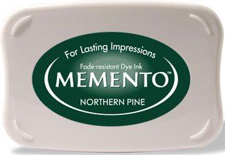 MEMENTO INKPAD -Тампон с ярък отпечатък NORTHERN PINE