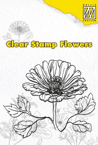 Nellie Snellen, Stamps Flowers  - Дизайн силиконов печат, FLO002
