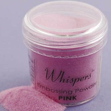 WHISPERS embossing powder - Пудра за топъл ембос PINK