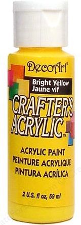 CRAFTERS ACRYLIC USA 59 ml - BRIGHT YELLOW