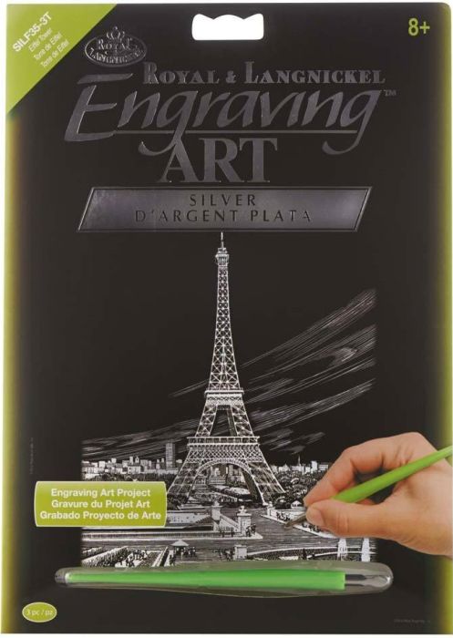 R&L,USA Engraving Art А4 - Картина за гравиране SILF35