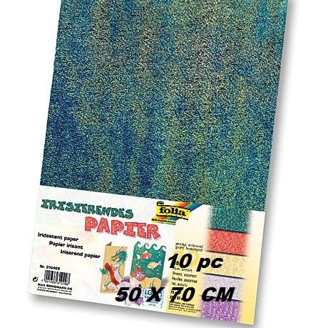 Iridescent Paper 50x70cm - 50Х70см пакет 10 листа