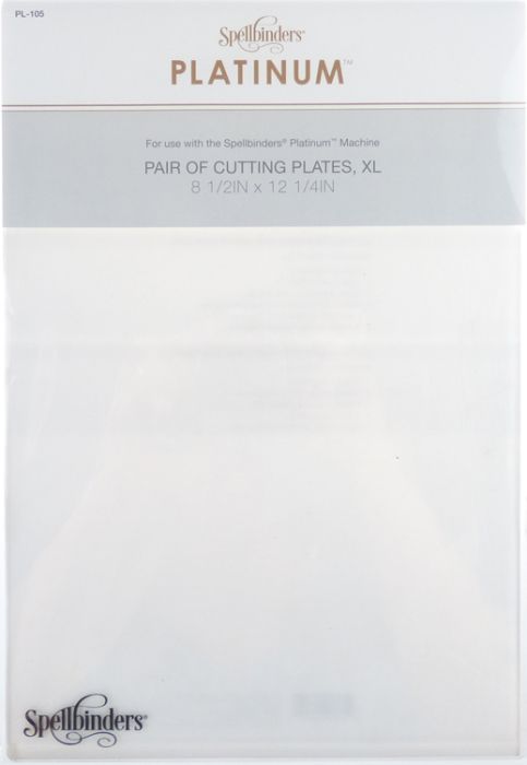 Spellbinders Platinum Die Cutting Plates, XLarge  - Комплект 2 бр A4 подложки за рязане за PLATINUM Machine