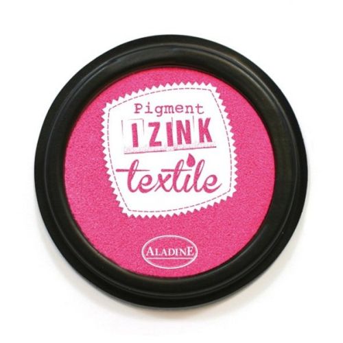 IZINK TEXTILE Made in France - Пигментен тампон за отпечатване върху текстил - ЦИКЛАМА