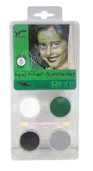 Aqua Make-up set ,Germany  - Комплект бои за лице тяло + четка, WITCH
