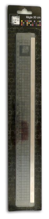 RULER SPECIAL CUTTER 30 -  Линия 30 cm с метален кант за рязане със скалпел 