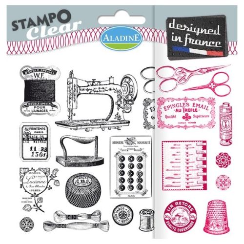 ALADINE Stampo Clear,France - Дизайнерски печати 15Х15см