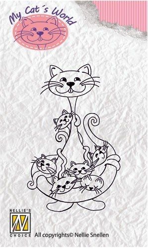 My Cat's World "Babysitter"   - Дизайн силиконов печат, CW003