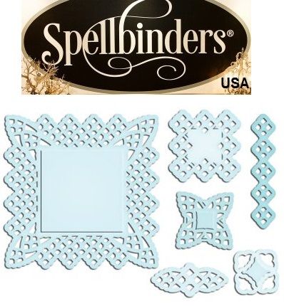 Spellbinders USA - К-кт шаблони за изрязване и ембос S5-063
