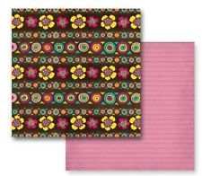 PRIMA USA # PAISLEY ROAD - Дизайнерски скрапбукинг картон 30,5 х 30,5 см.