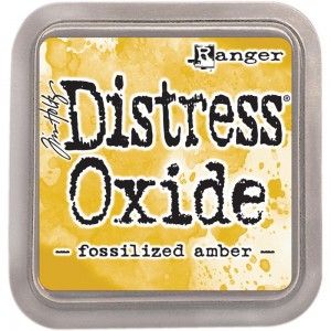 DISTRESS OXIDE тампон - FOSSILIZED AMBER