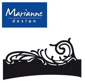 SEA Marianne Design WAVE - Шаблон за рязане и ембос 