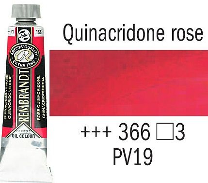 REMBRANDT Екстра Фини Маслени Бои 40 мл. - Quinacridone Rose 3, № 366