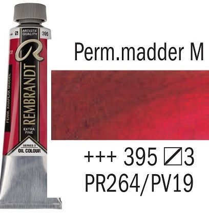 REMBRANDT Екстра Фини Маслени Бои 40 мл. - Permanent Madder M 3, № 395