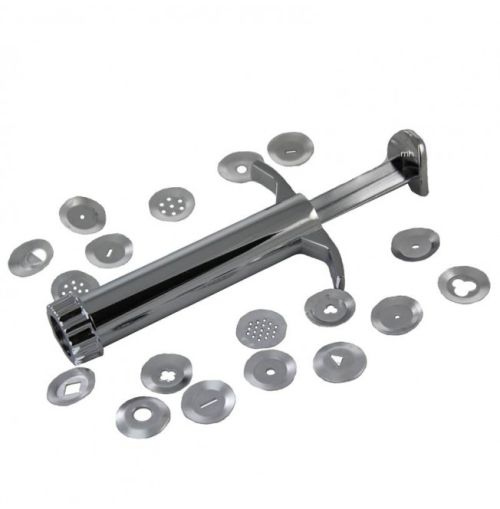 CLAY EXTRUDER POTTERS - Метален шприц за моделини с 19 приставки