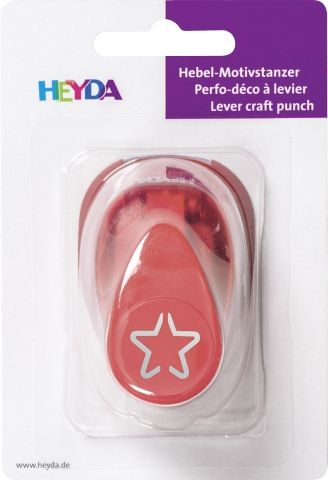 HEYDA Punch  17mm - Дизайн пънч Звездичка 3D