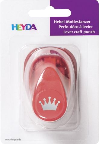 HEYDA Punch  17mm - Дизайн пънч КОРОНА S