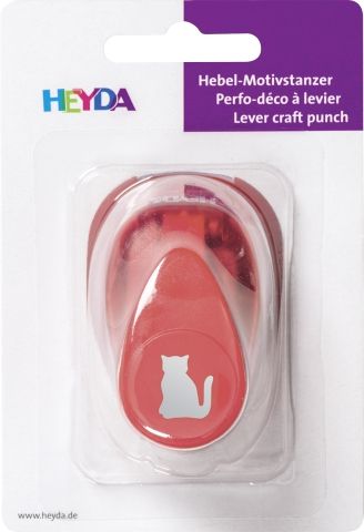 HEYDA Punch  17mm - Дизайн пънч КОТКА S